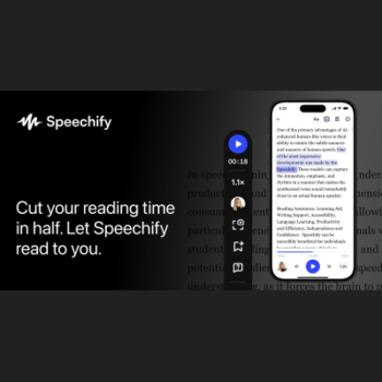 Speechify Coupon Codes & Discounts