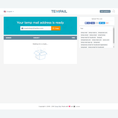 Tempail Coupon Codes & Discounts