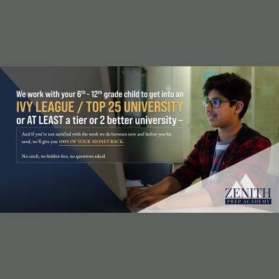 Zenith Prep Academy Coupon Codes & Discounts